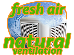 evap cooling fresh air