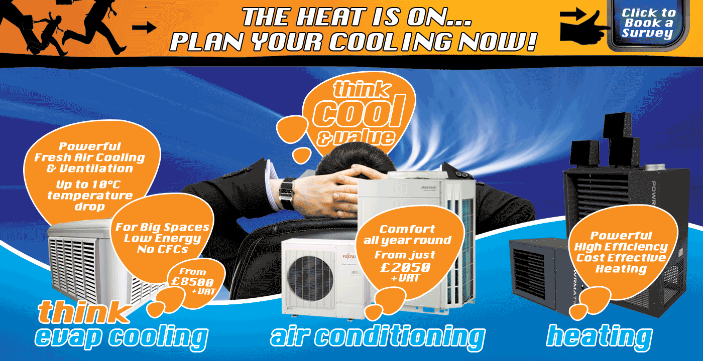 Commercial Heating Air Conditioning Evaporative Cooling Ventilation and HVAC Servicing Contractors